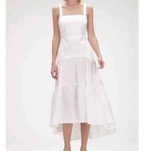 Banana Republic Tiered High-Low Maxi Dress